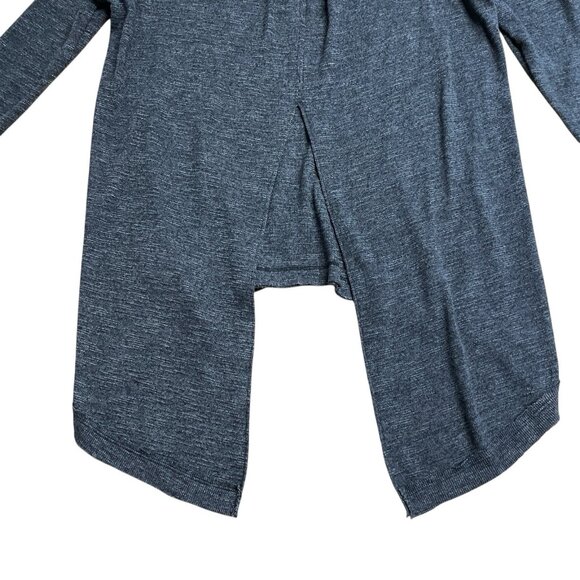 FREE PEOPLE WE THE FREE SWEATER SPLIT BACK COWL NECK LONG SLEEVE KNIT SZ XS BOHO - Picture 4 of 10